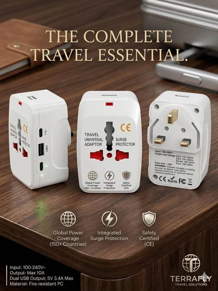 Terrafly Universal Travel Adaptor - photo 2