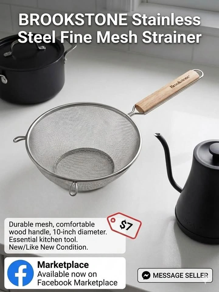 Brookstone Fine Mesh Strainer - photo 2