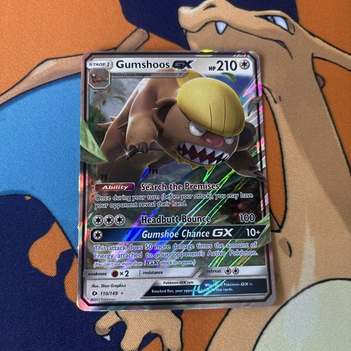 Pokemon TCG - Gumshoos GX - 110/149 - Sun & Moon - DMG