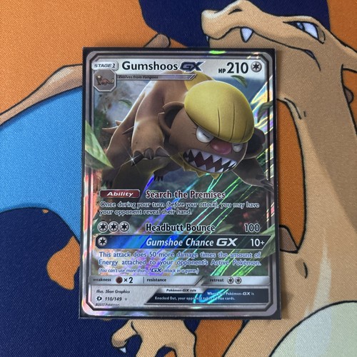 Pokemon TCG - Gumshoos GX - 110/149 - Sun & Moon - DMG - photo 3