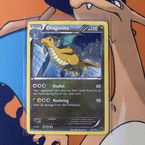 dragonite 83/116 holo MP - photo 3