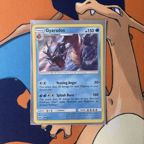 Gyarados 33/147 Holo NM 2017 - photo 3