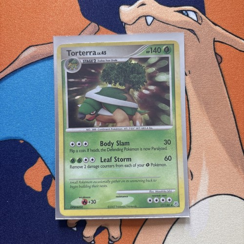 Torterra - 17/130 - Holo Rare MP, English Pokemon Diamond and Pe - photo 3