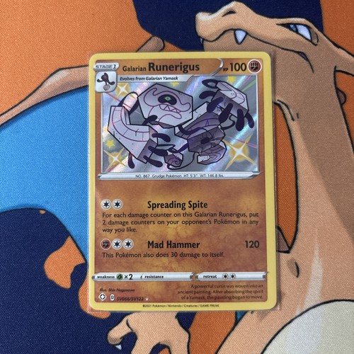 Galarian Runerigus - SV066/SV122 - Pokemon Shining Fates - photo 3