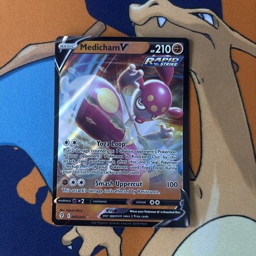 Medicham V 083/203 SWSH07: Evolving Skies Holo NM