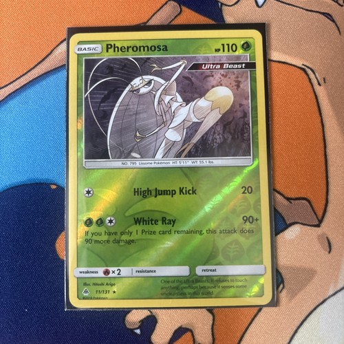 Pheromosa 11/131 Reverse Holo Rare Sun & Moon: Forbidden Light - photo 3