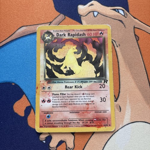 Dark Rapidash 44/82 Team Rocket Regular HP