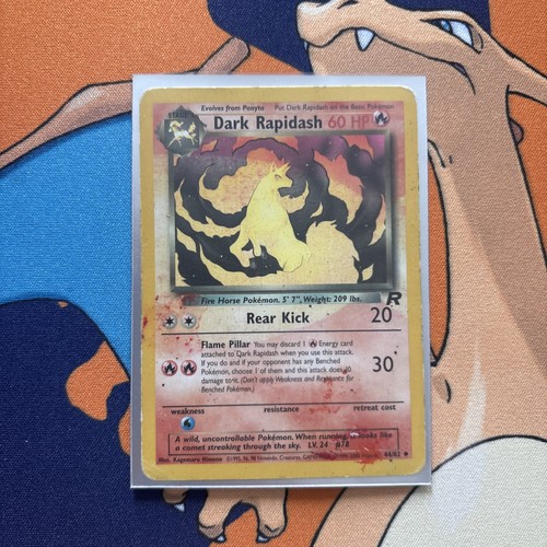 Dark Rapidash 44/82 Team Rocket Regular HP - photo 3