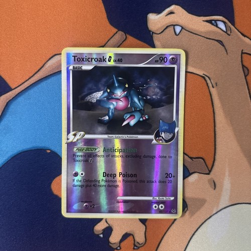 Toxicroak G 40/127 Platinum Reverse Holo LP