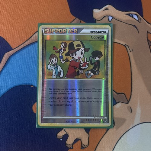 COPYCAT 77/95 UNCOMMON CALL OF LEGENDS POKEMON REVERSE HOLO NM - photo 3
