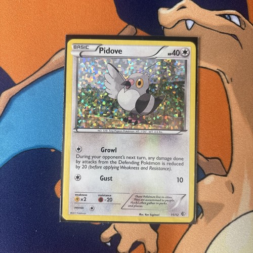 Pidove 11/12 2011 McDonald's Exclusive Promo Pokemon Card - photo 3