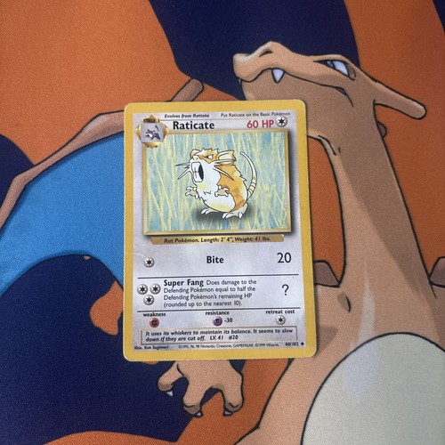 Raticate 040/102 Base Set Regular