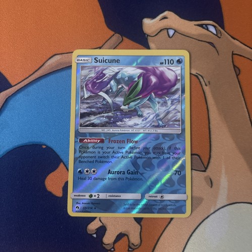 Suicune 59/214 Sm-Lost Thunder Reverse Holo NM