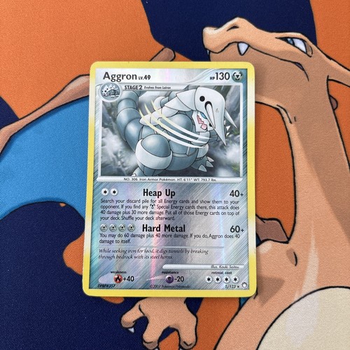 Aggron 1/123 Mysterious Treasures Reverse Holo LP