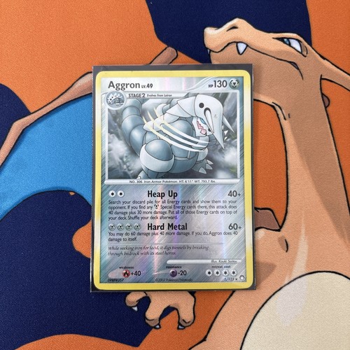 Aggron 1/123 Mysterious Treasures Reverse Holo LP - photo 3