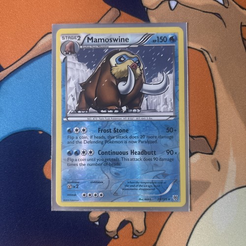 Mamoswine 28/135 Plasma Storm NM Reverse Holo - photo 3