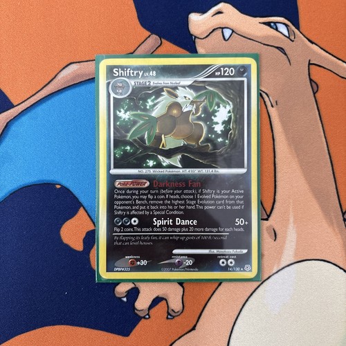 Shiftry 14/130 Diamond and Pearl Reverse Holo LP - photo 3
