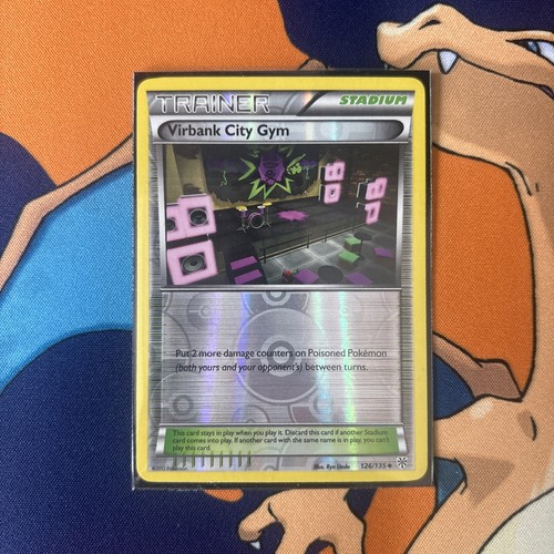 Virbank City Gym - 126/135 - Pokemon Plasma Storm Reverse Holo L - photo 3