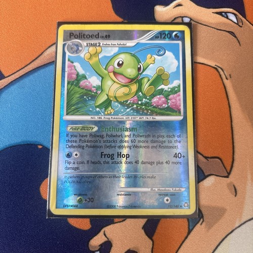 Pokemon Card - Politoed Legends Awakened 12/146 Reverse Holo - photo 3