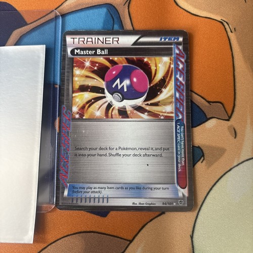 Master Ball - 94/101 - Ultra Rare Plasma Blast Set - Pokemon Car