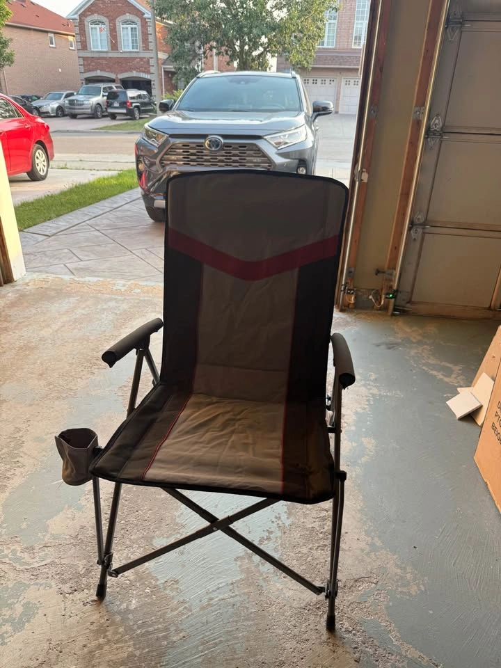 Ozark Trail High Back Hard Arm Chair and Coleman Palmetto Sleepi - photo 3