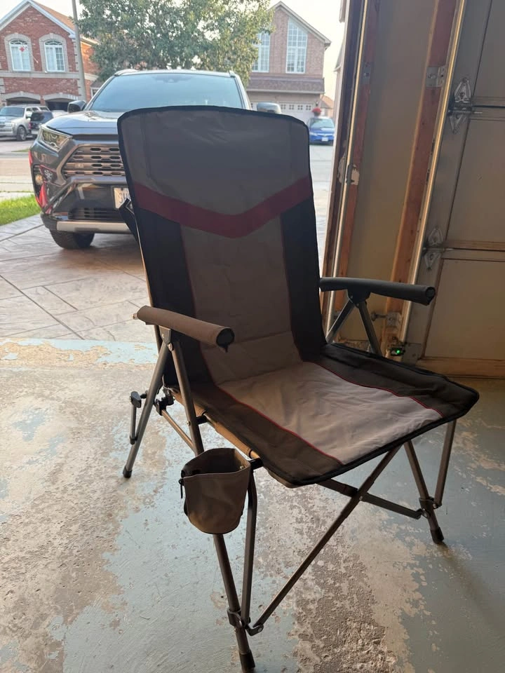 Ozark Trail High Back Hard Arm Chair and Coleman Palmetto Sleepi - photo 4