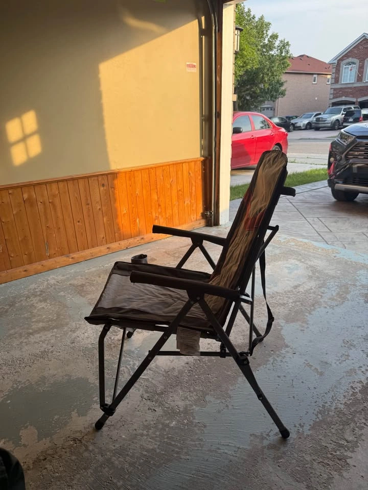 Ozark Trail High Back Hard Arm Chair and Coleman Palmetto Sleepi - photo 5
