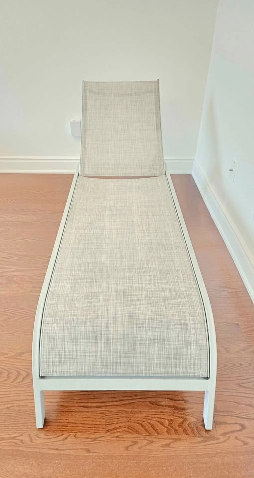 Modern Outdoor Mesh Chaise Lounge Chair - photo 3