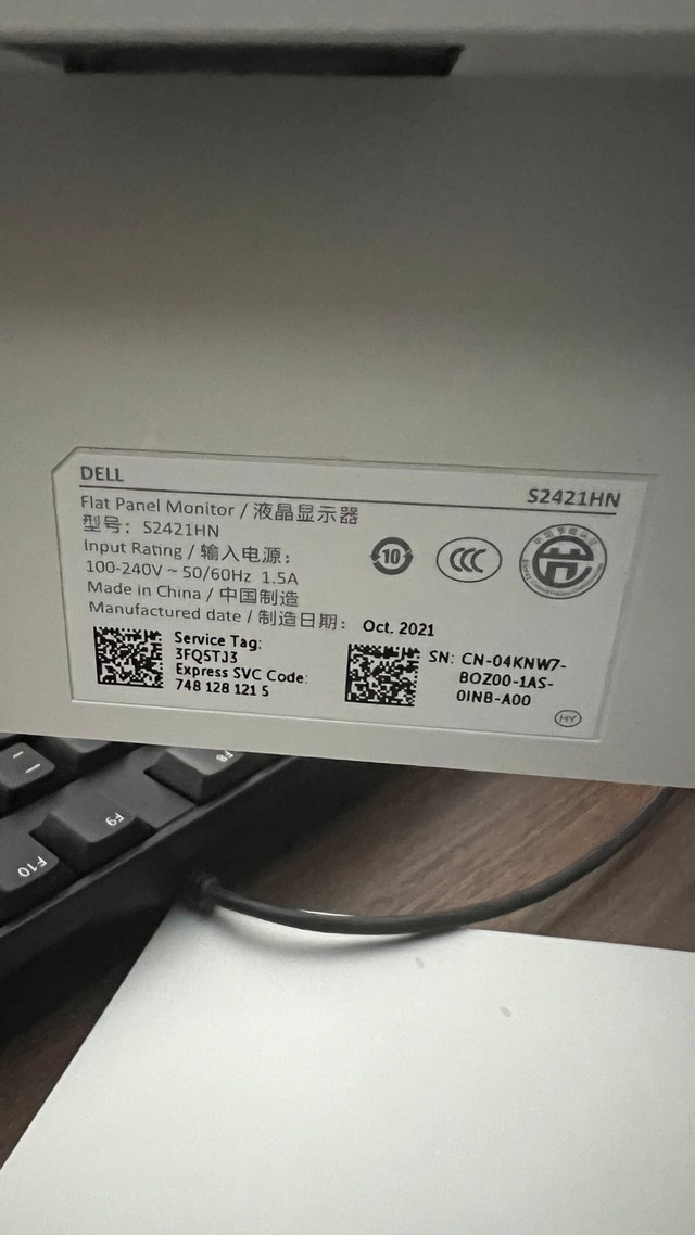 24” Dell S2421HN Dual monitors - photo 4