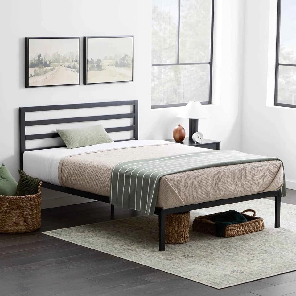 Edenbrook Cassidy Twin Metal Platform Bed Frame with Headboard - photo 5