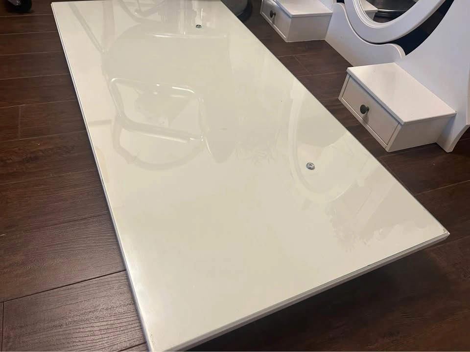 IKEA HEMNES Vanity / Dressing Table with Mirror – White - photo 3