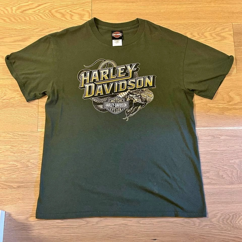 Harley-Davidson Peterson's Miami Beach Snake Graphic T-Shirt - S