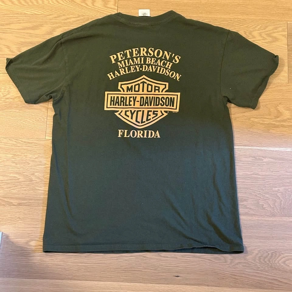 Harley-Davidson Peterson's Miami Beach Snake Graphic T-Shirt - S - photo 4
