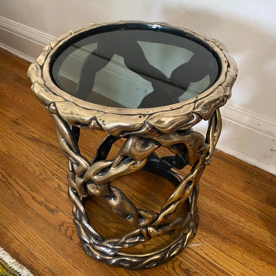 Antique side table - photo 2