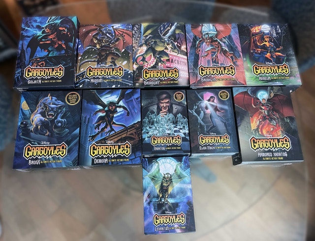New - Neca Gargoyles Ultimates Figures