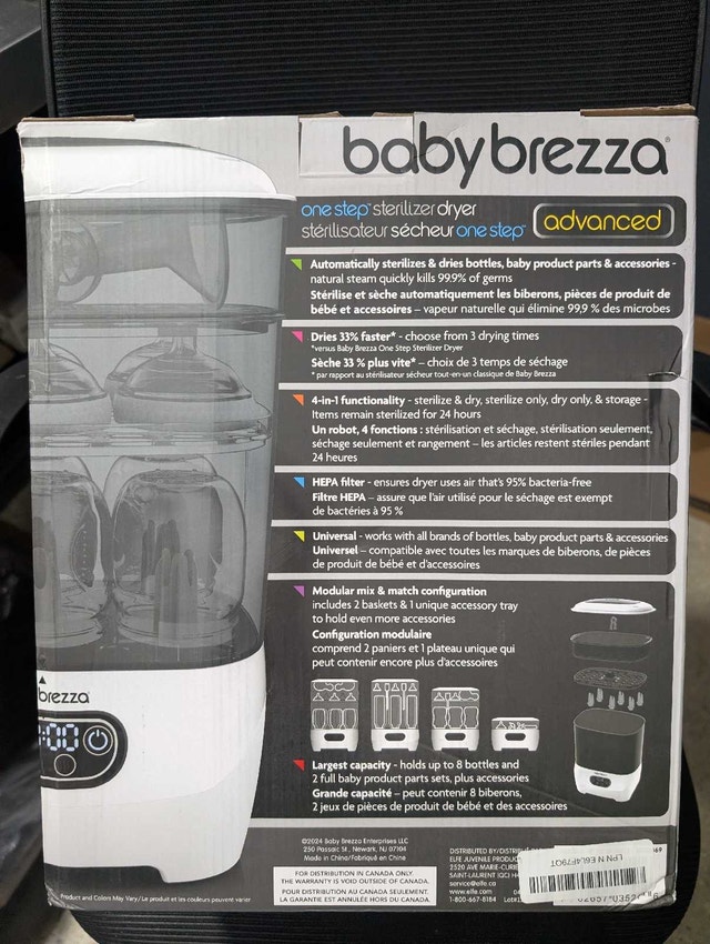 Baby Brezza One Step Sterilizer Dryer Advanced - photo 4