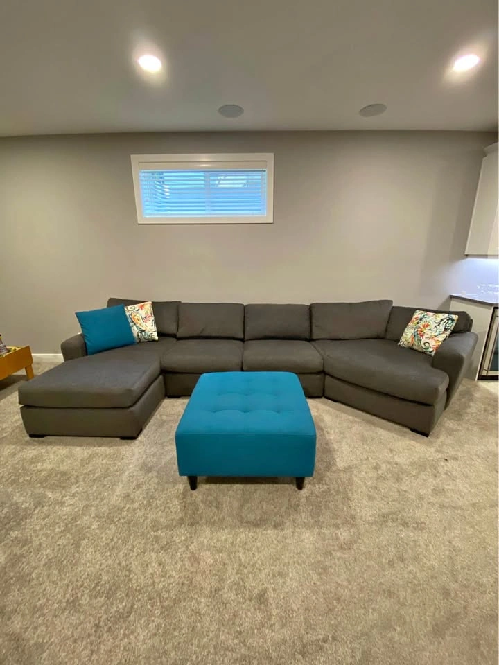 Reside Sectional and Ottoman