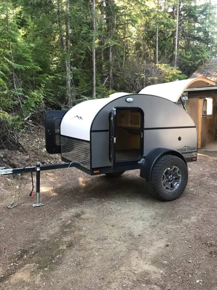 Northern Teardrop Trailer on custom built trailer - photo 2