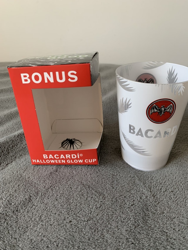 Bacardi Halloween Glow Cup