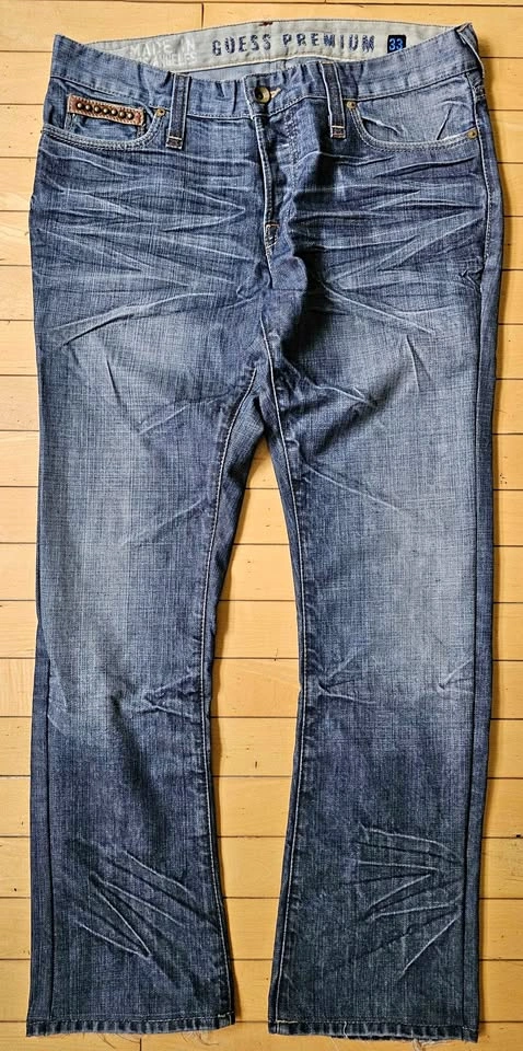 Guess Premium Made in LA Flap Pocket Jeans - Size 33