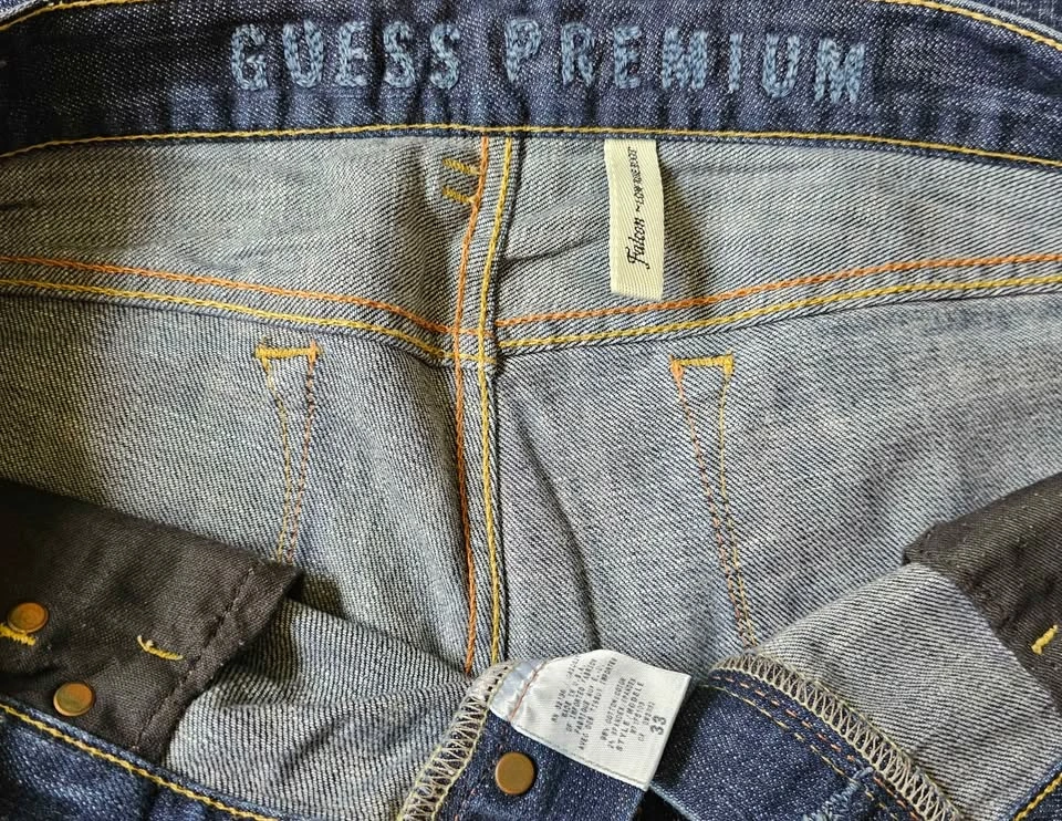 Guess Premium "Falcon" Low Rise Bootcut Men's Jeans - Size 33 - photo 3