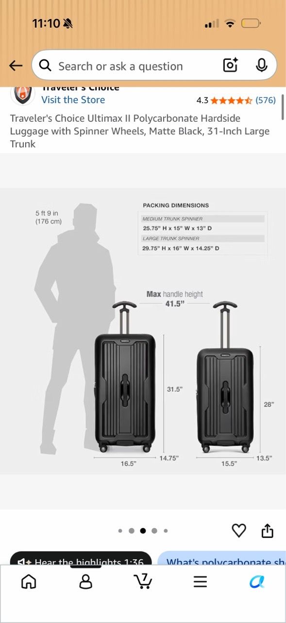 New black suitcase in box - photo 3