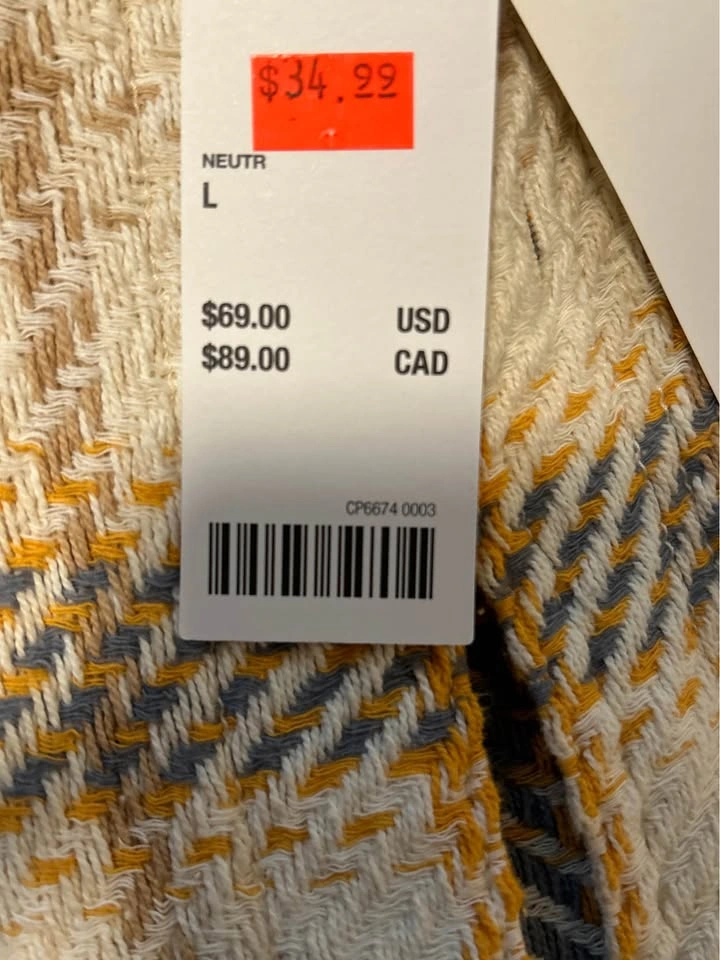 BDG Urban Outfitters Short Sleeve Plaid Button Down Shirt - Larg - photo 3