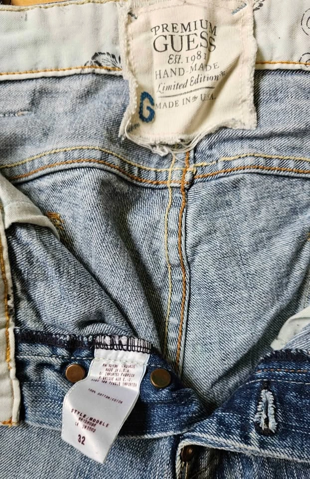 Guess Premium Made in USA Limited Edition Men's Jeans - 32 - photo 3