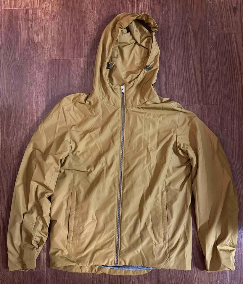 UNIQLO Men's Mustard Yellow Lightweight Jacket Size S