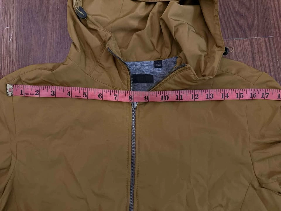 UNIQLO Men's Mustard Yellow Lightweight Jacket Size S - photo 5