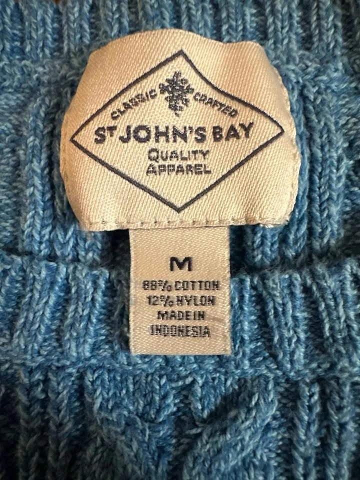 St. John's Bay Cable Knit Sweater - photo 3