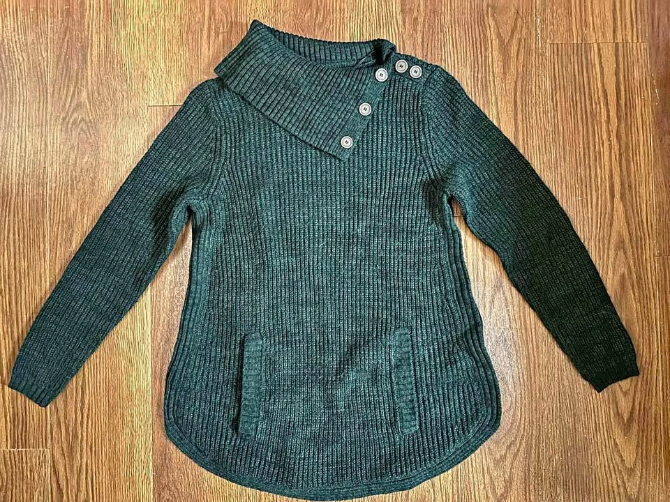Style & Co. Green Sweater