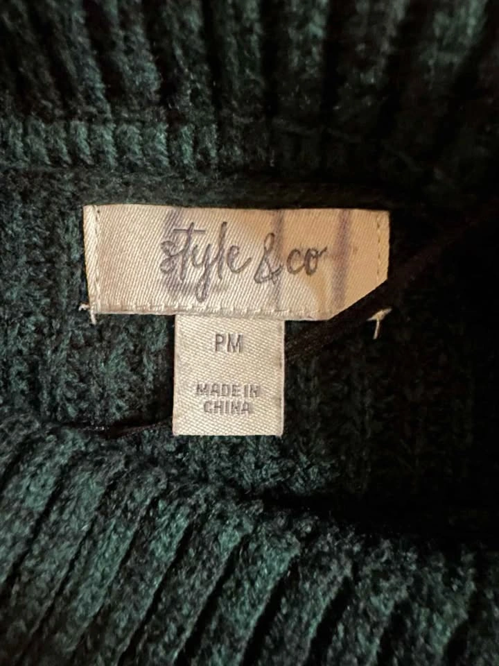 Style & Co. Green Sweater - photo 3