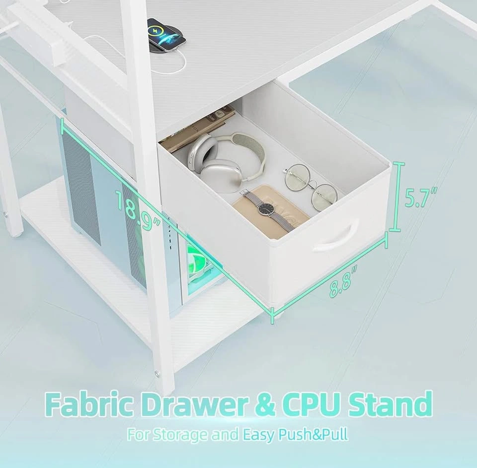 Office Table with Socket Extension Cord - photo 4